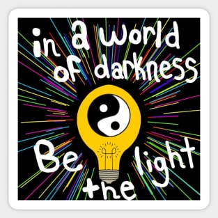 Be the Light Sticker